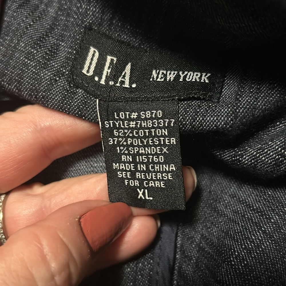 Matching two piece jeans suit - Picture 6 of 7